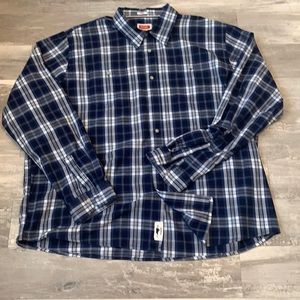 Wrangler Indigo  men’s long sleeve  shirt